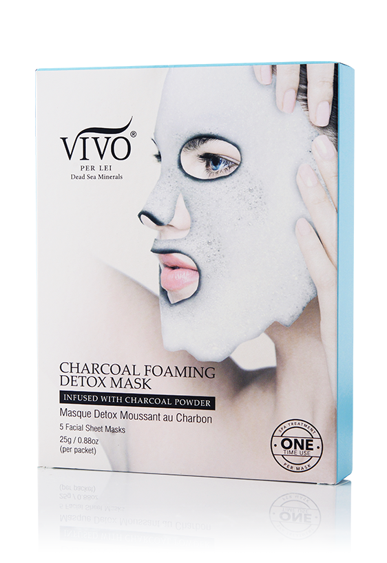 Charcoal Foaming Detox Mask