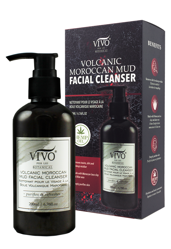 Volcanic Moroccan Mud Facial Cleanser